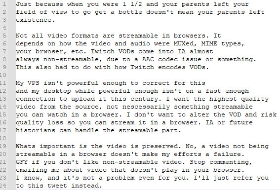 vxbinaca tweet media