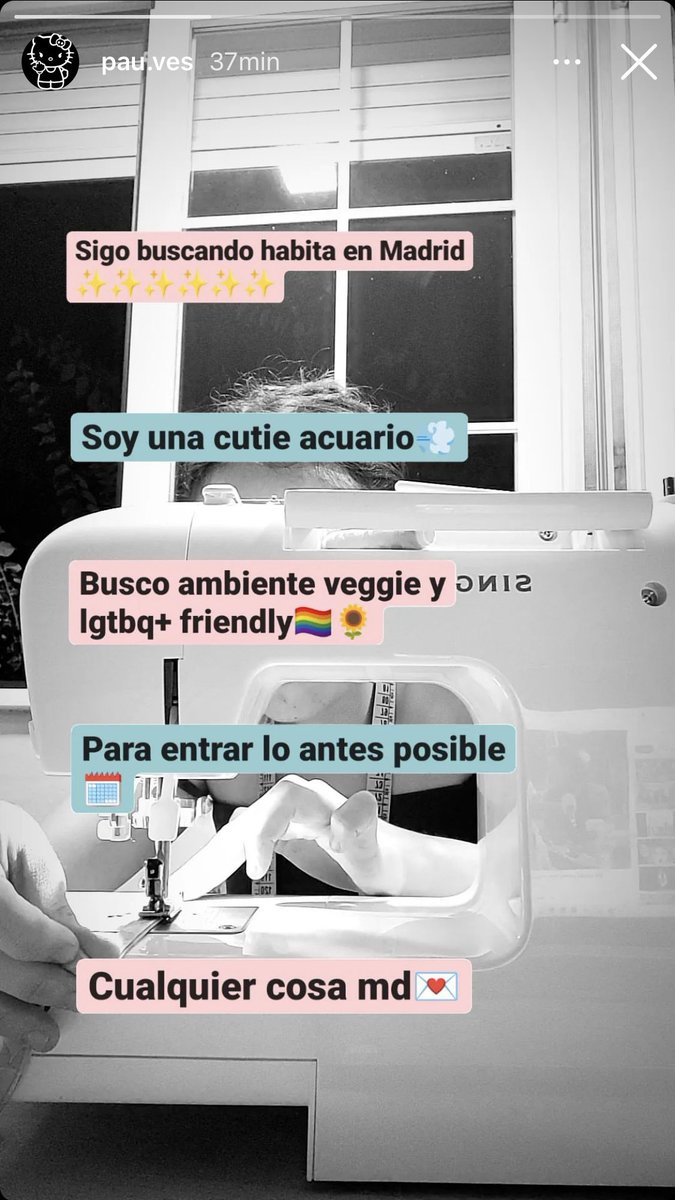 WhoisLucifer's tweet photo. Mi amiga Paula busca habita en Madrid. Es una tía chulísima y hace una tortilla de patatas vegana ríquisima. Compartid porfa🥺🥺 https://t.co/pY86OYStTK