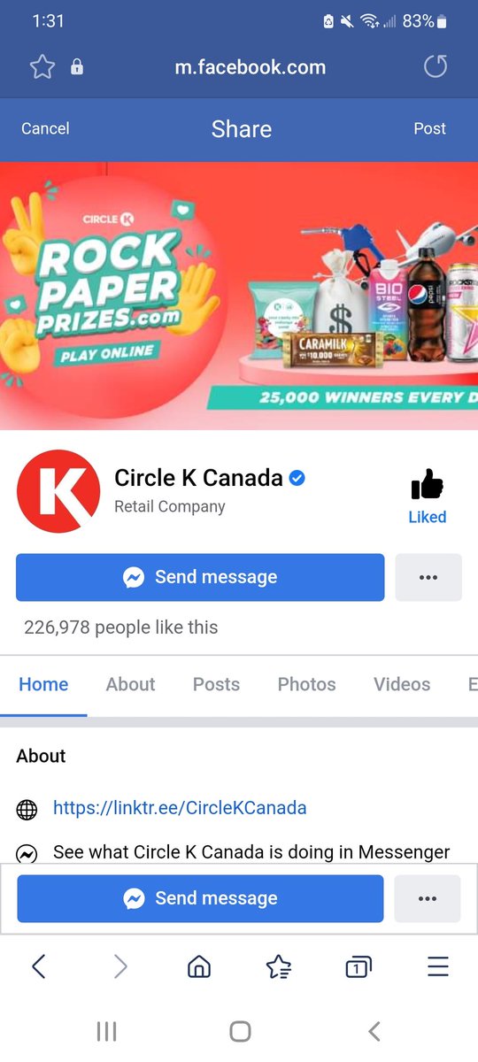 vaping_dragonz's tweet photo. @WhoWants2Know12 @circlekcan So now I'm on a mission to spread the news. When my wife comments on their Facebook page, they hide her comments so others don't see what's going on. I have screen shots of everything https://t.co/yl72vz20wh