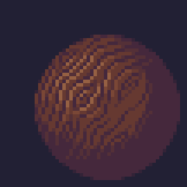 Labreris's tweet photo. @Pixel_Dailies #pixel_dailies Wood orb. Worb? https://t.co/jaGLEvQYXb