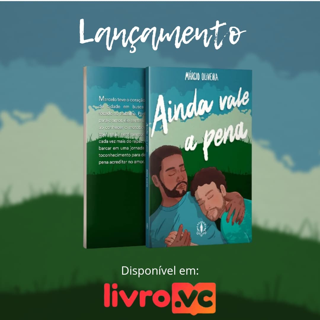 marvsoliveira's tweet photo. A pré-venda do meu livro "Ainda Vale a Pena" pela @EditoraCaligari já está aberta!!!
Estou muito feliz com o resultado e super ansioso em compartilhar com vcs ❤️
https://t.co/W1CmGnmz8n https://t.co/gJwfkOaBcz