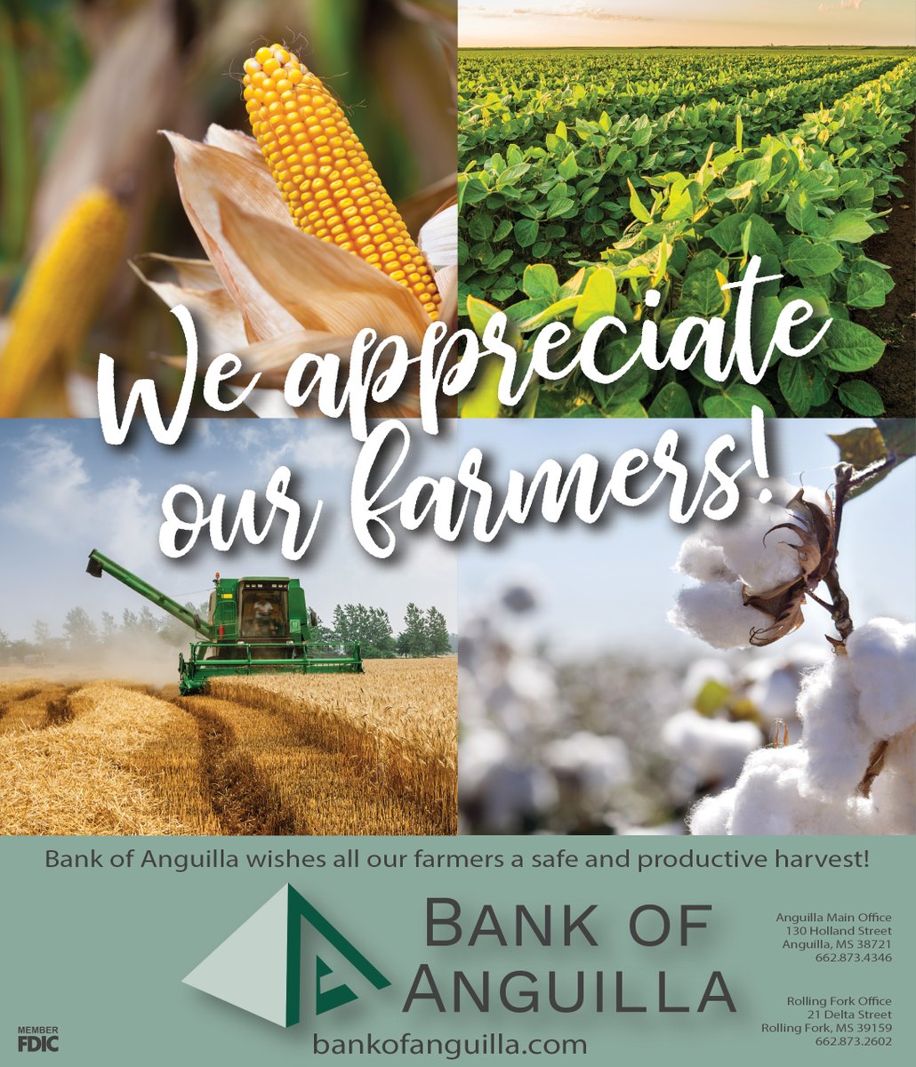 Bank of Anguilla appreciates our farmers! We are hoping for a safe and productive harvest.