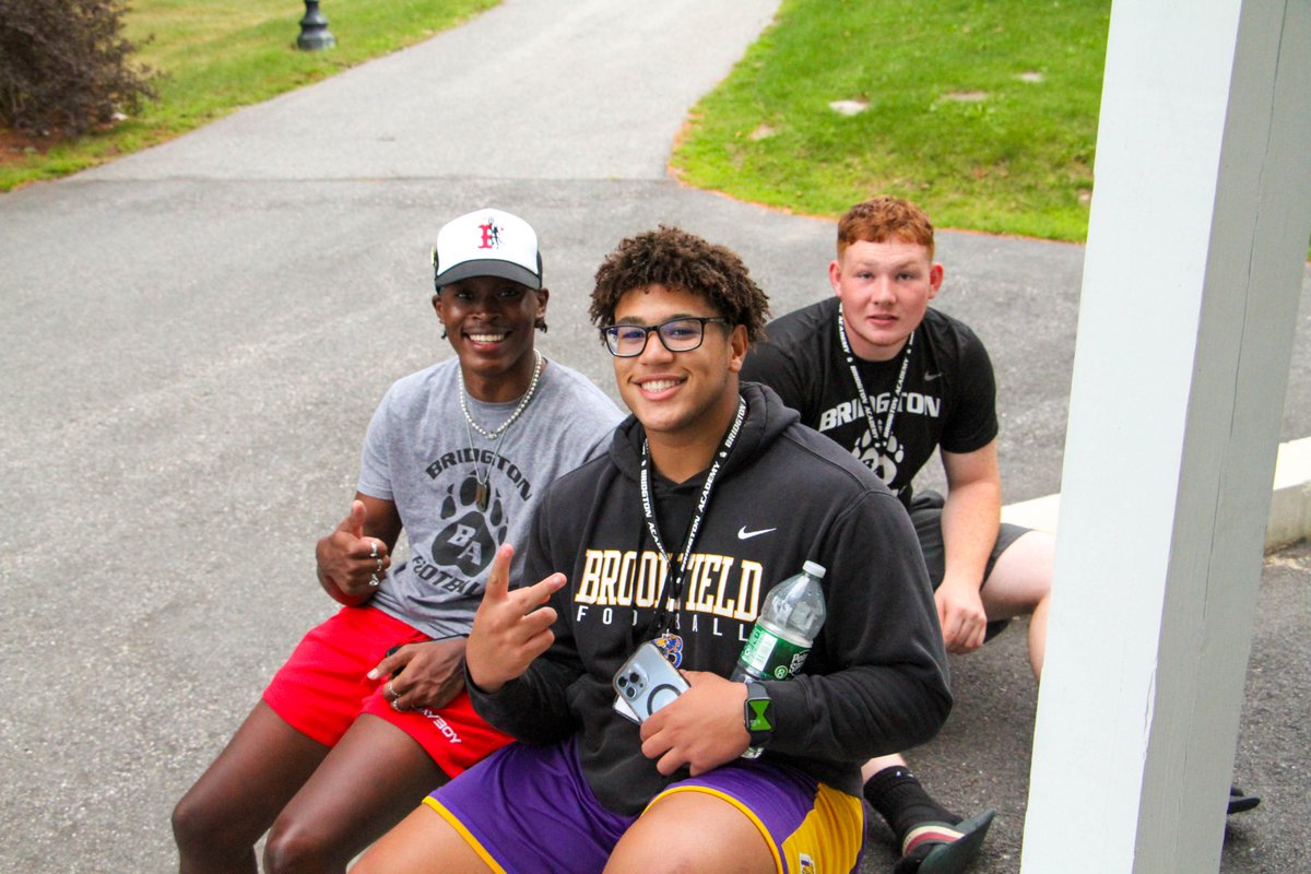 BridgtonAcademy's tweet photo. We were so busy with our new Wolverines this weekend that we had no time to post! We are thrilled to welcome the Class of 2023 to Bridgton Academy. The year that makes THE difference is underway! https://t.co/xTx9oGqwjb