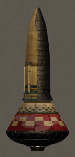 therealpetalboy's tweet photo. Maybe possible finished the big boy rocket https://t.co/8YtKwPlfo7