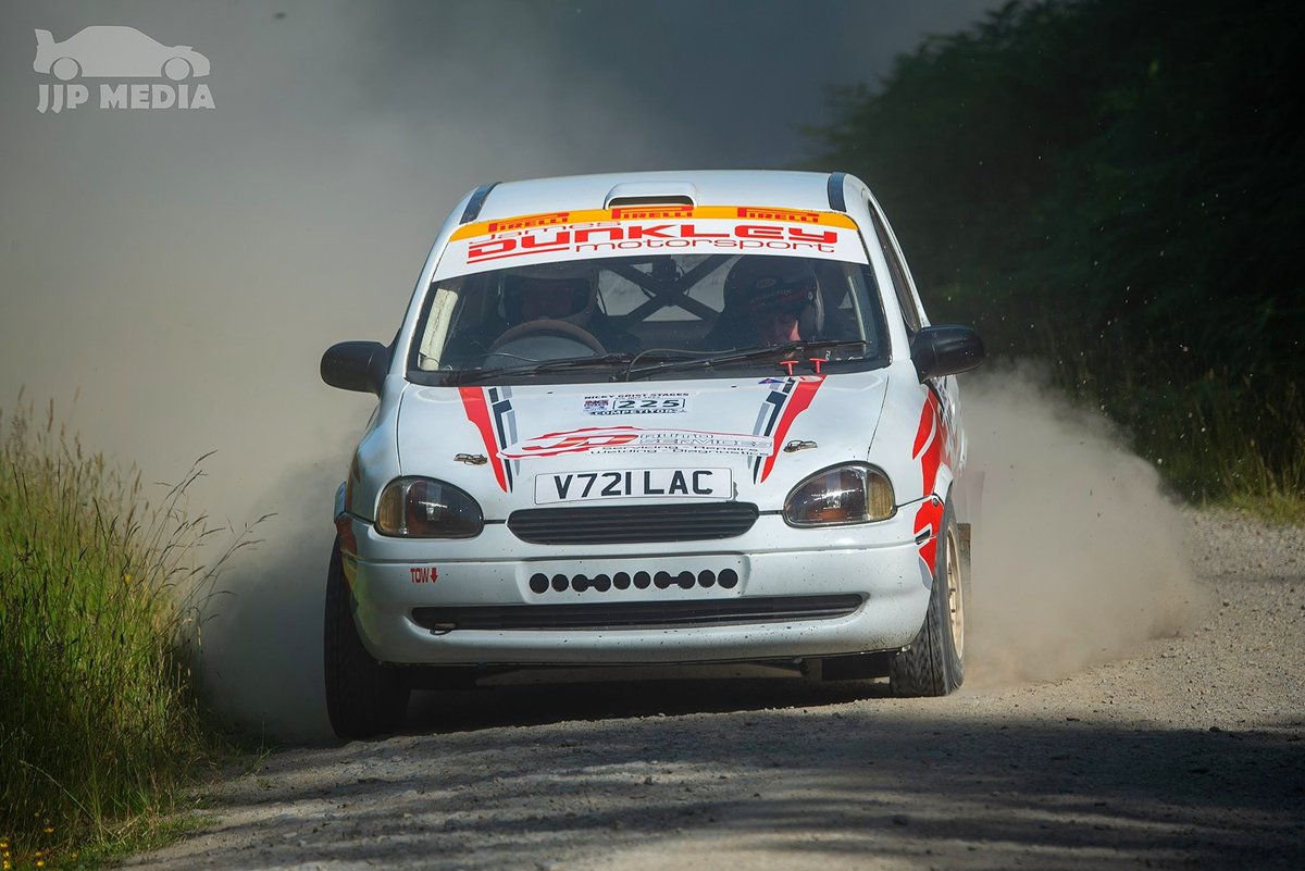 Back in the forests this Saturday alongside James Dunkley Jnr for the <a href="/WoodpeckerRally/">Woodpecker Rally</a>!

We are running as Car 203 with a very strong entry to compete against!

The car is fully fixed and ready to go, so it will be maximum attack from the first stage!