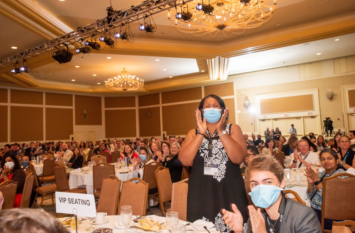 This is what pride looks like 😀 This is our 2022 winner Pristine's science teacher reacting to her win at #issrdc 2022. More scenes from the conference: genesinspace.org/news/blog/memo…