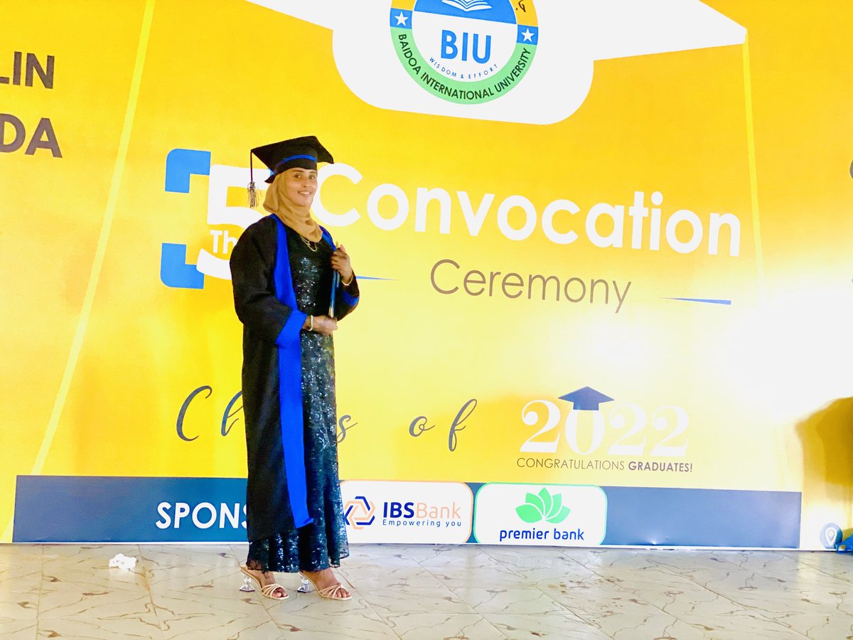 Qushiii1's tweet photo. Congratulations to myself 18th/Aug/2022 It was a day I was waiting for and  I'm very glad to completed my undergraduate studies it was the day my dream came true. 
Let me tough a little about my Educational journey when the year in 2018 i decided to go university. https://t.co/zgji7mNnGZ