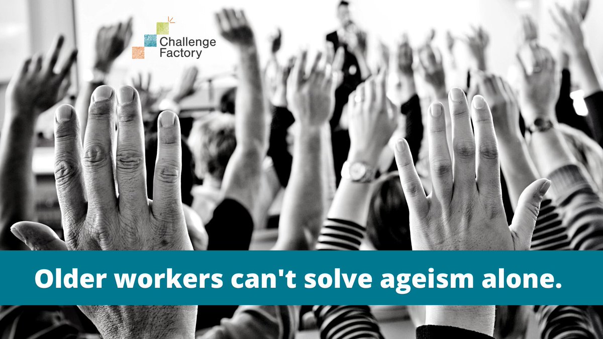 ChallengeFCTY's tweet image. #Ageism is one of the last socially acceptable prejudices that&apos;s largely unnoticed in our daily lives. We see it for sale on countless &apos;over the hill&apos; birthday cards. 

Let&apos;s move beyond stories &amp;amp; #KeepTheGrey hashtags into action. 
🖐️ Simple steps ➡️ challengefactory.ca/blog