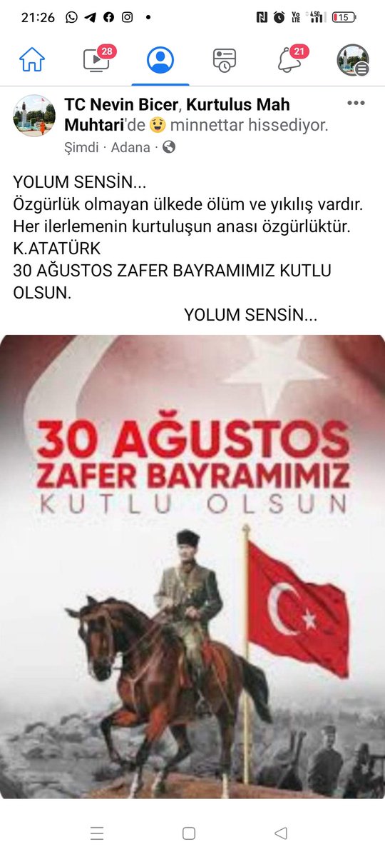 YOLUM SENSİN..