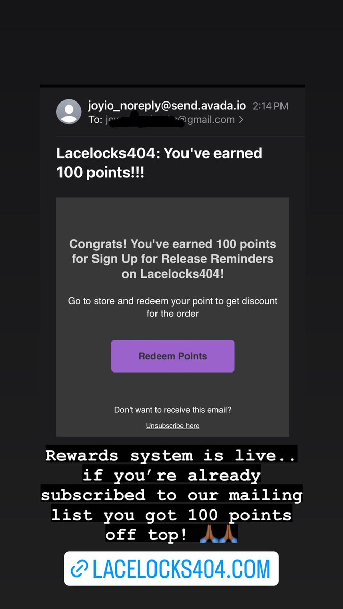 lacelocks404's tweet image. Rewards system is now live! Email isn’t spam lol 🍾🍾🍾