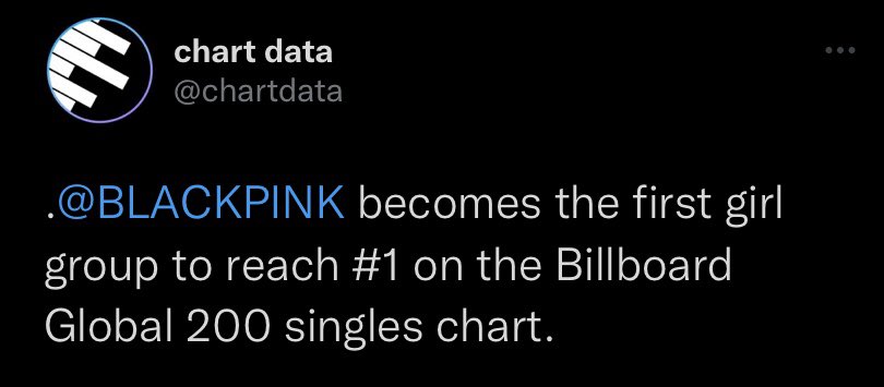 jenlisawhistIe's tweet photo. BLACKPINK ON TOP https://t.co/DgcmK3Wjsb