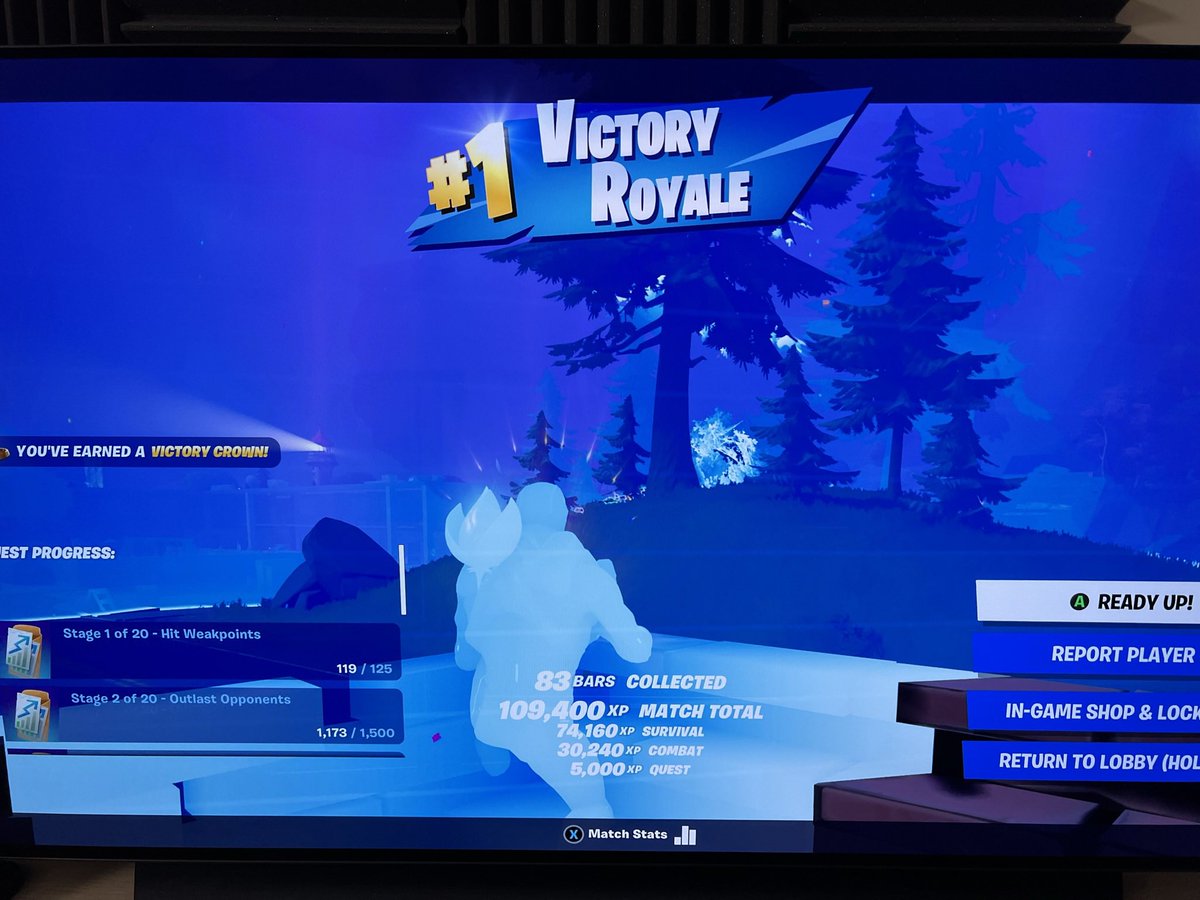 I haven’t tweeted in ages but don’t sweat, life is all good on this end! I got my first Victory Royale today in Fortnite today. The satisfaction of ruining some kid’s day is unmatched!