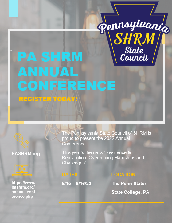 There's still time! Register for the #PASHRM Conference today: pashrm.org/annual_confere…
