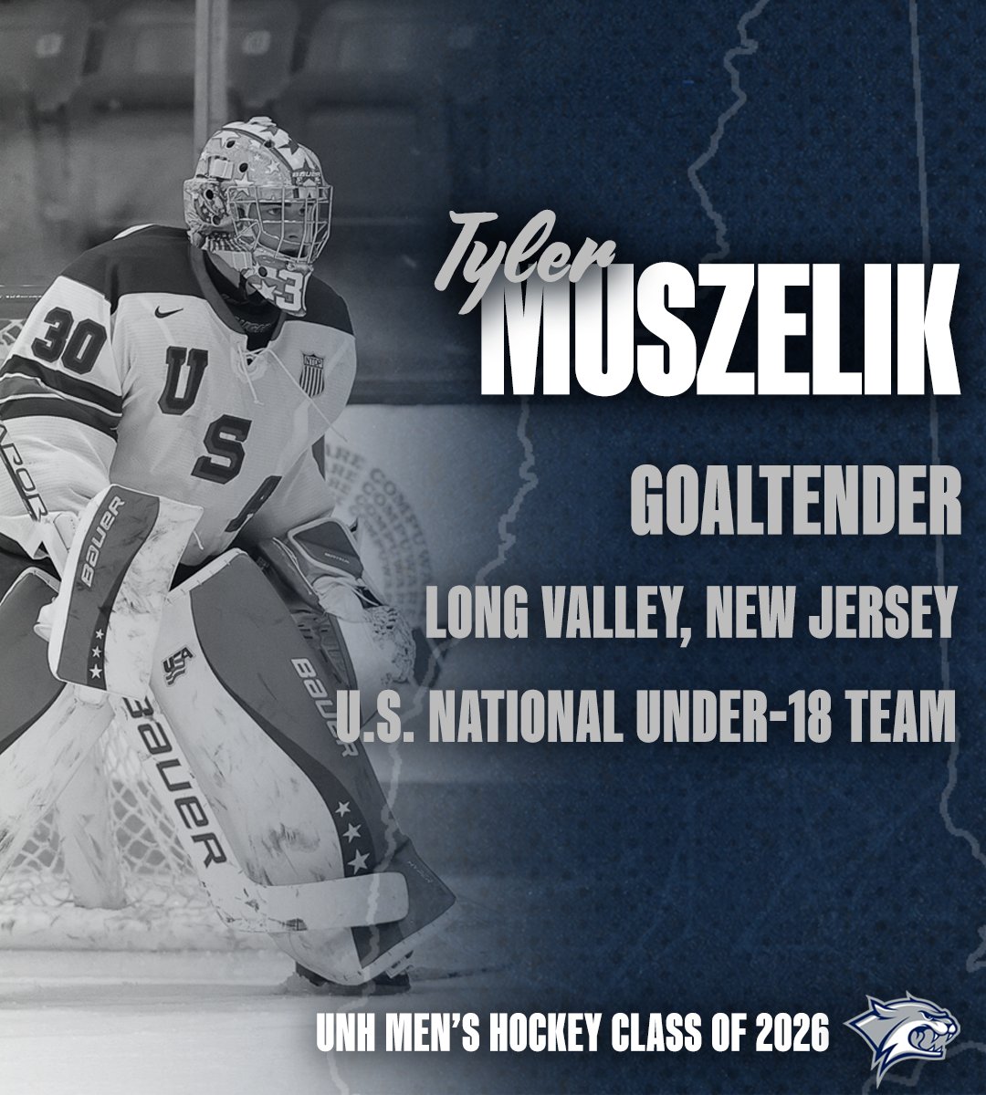 Tyler Muszelik was selected in the 6th round with the 189th overall pick in the 2022 NHL Draft by the Florida Panthers. He posted a record of 24-5-3 with the U.S. National Under-18 Team in 2021-22. Story ➡️ bit.ly/3dSVq6n #BeTheRoar
