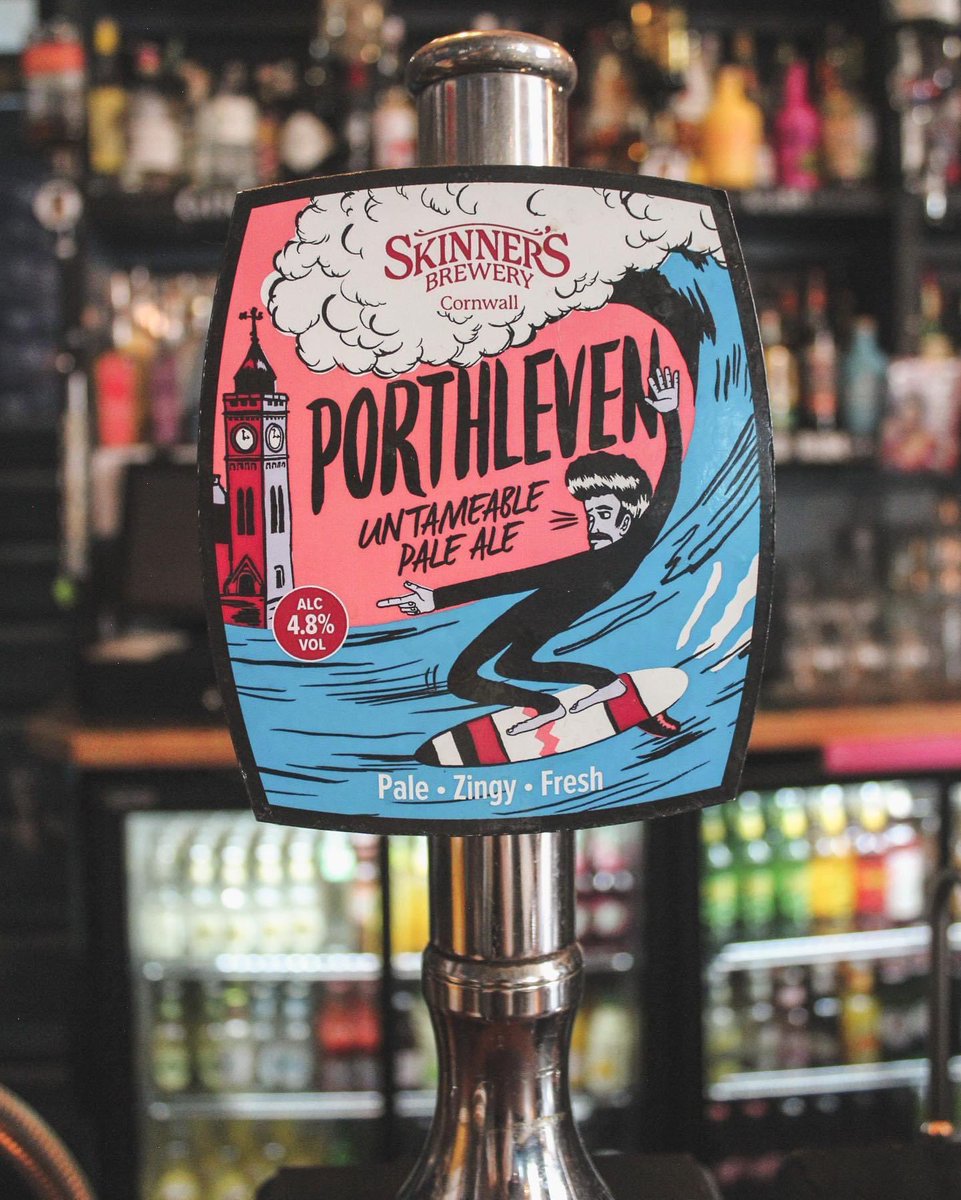 TheBoathouseFal's tweet photo. Our locals beloved ’Truth Juice’ better known as Porthleven Pale Ale from @skinnersbrewery on draught to enjoy this sunny bank holiday evening~ cheers sailors!🍻
•
•
•
•
#cornishale #ale #britishbeer #cornish #supportlocal #britishpub #cornwall https://t.co/aGcw4pGUz7