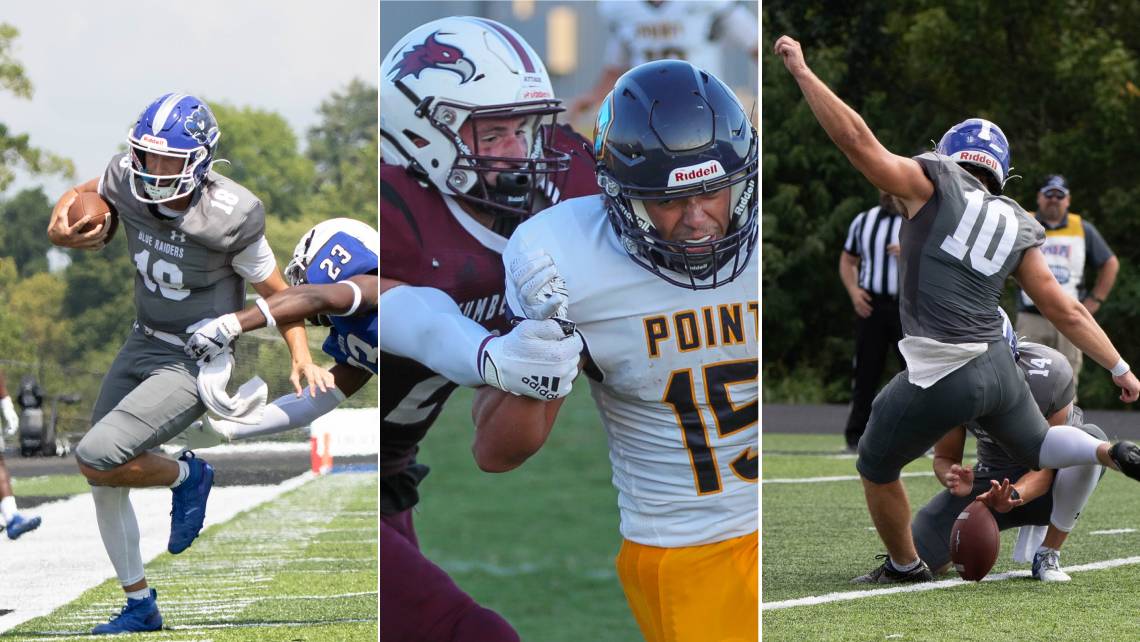 MidSouthSports's tweet photo. Football: Mid-South Conference Announces Football Players of the Week
 - https://t.co/lD1VDFsYHQ https://t.co/2dAOWmcwQq