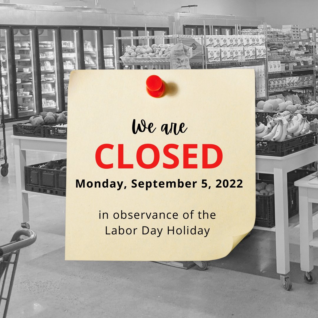 Mark your calendars:  Valley Outreach will be closed Monday, September 5th, in observance of the Labor day Holiday. We will open for services again on Tuesday, September 7th, at 1:30 p.m.