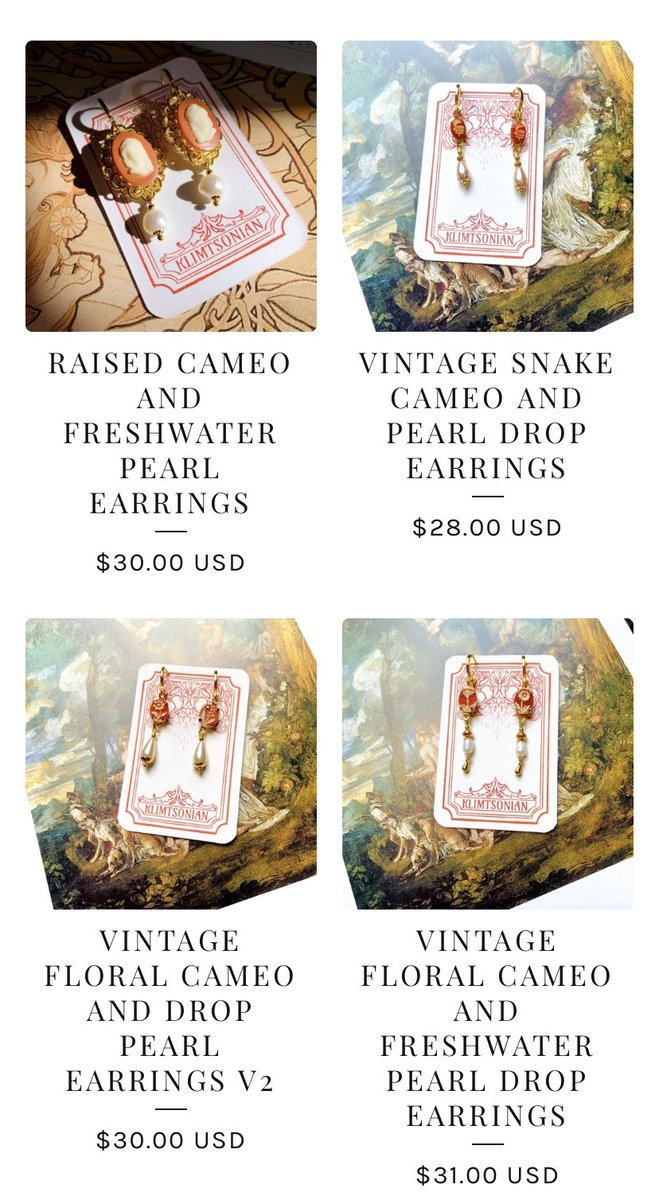 klimtsonian's tweet photo. Hey y’all!! There are still some handmade pins, necklaces, and earrings (plus lots of prints!!) available in my shop — check them out and grab them ahead of my big drop this weekend!! 🥰✨

RTs are always so appreciated!! ❤️💕 https://t.co/f5Ih83eacA