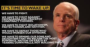 Malinowski's tweet photo. I'm missing John McCain today on what would have been his 86th birthday. We need his honesty and country-first courage more than ever, and I believe America will embrace it again. https://t.co/CRTC8bFkBR