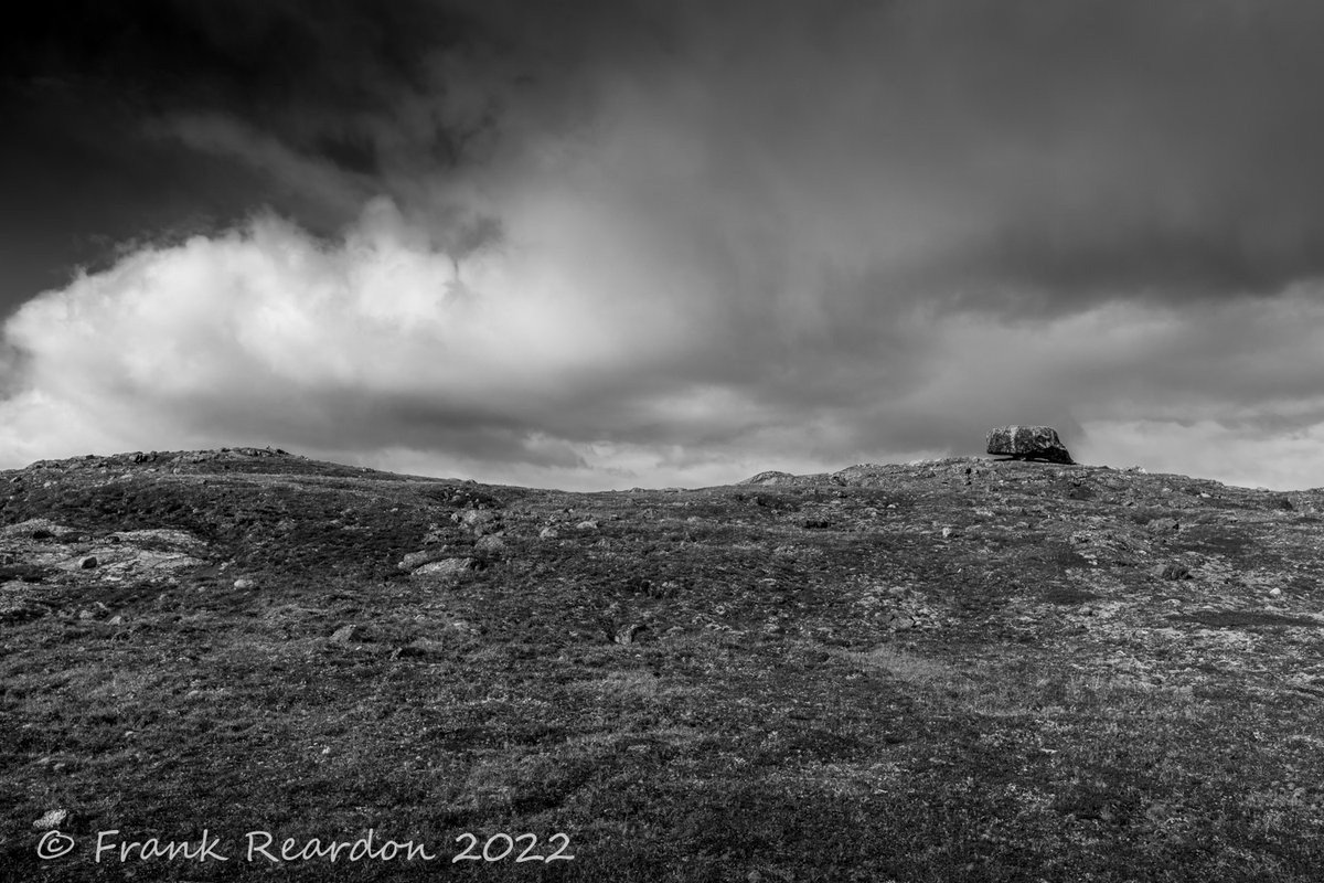 FrankReardon1's tweet photo. Arctic Tundra view with a long skull shaped #GlacialErratic in #Iqaluit #Nunavut AUG.28.2022 #Blackandwhite #ArcticTundra #ArcticViews https://t.co/3ncztKT9fZ