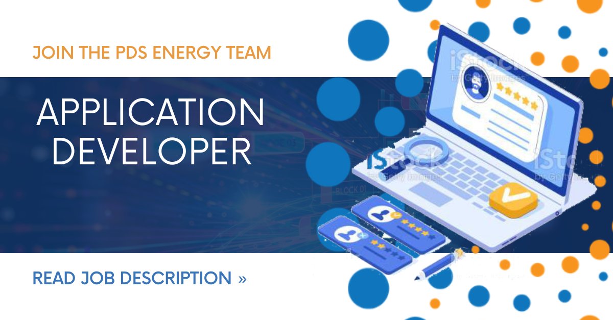 PDS_Energy's tweet photo. We are looking for a full stack application developer to help PDS drive #DigitalOilfield innovation. Read the job description then reach out with your resume! https://t.co/XzglKb5qFC https://t.co/pXoD3NRhIQ
