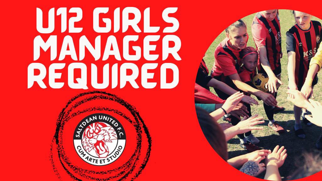 SaltdeanWomenFC's tweet photo. COACH REQUIRED

We are looking for a coach to take over our newly formed U12 girls team! Unfortunately due to work commitments, our current coach has had to step away. 

Interested? Please get in touch, we would love to hear from you! 

Be a part of our women’s pathway! 🐯 https://t.co/tqrPGv84x6