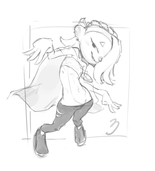 うぃp
普段より極端に体型やポーズを描いてみようの巻 