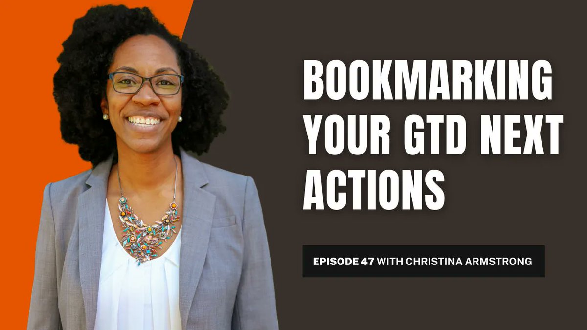 gtdfocus's tweet image. Did or do you still have a hard time disconnecting from your #RemoteWork? This Thursday, Christina continues the discussion by sharing the bookmarking method of managing your #NextActions. Stay tuned! 😄 buff.ly/3KYByto