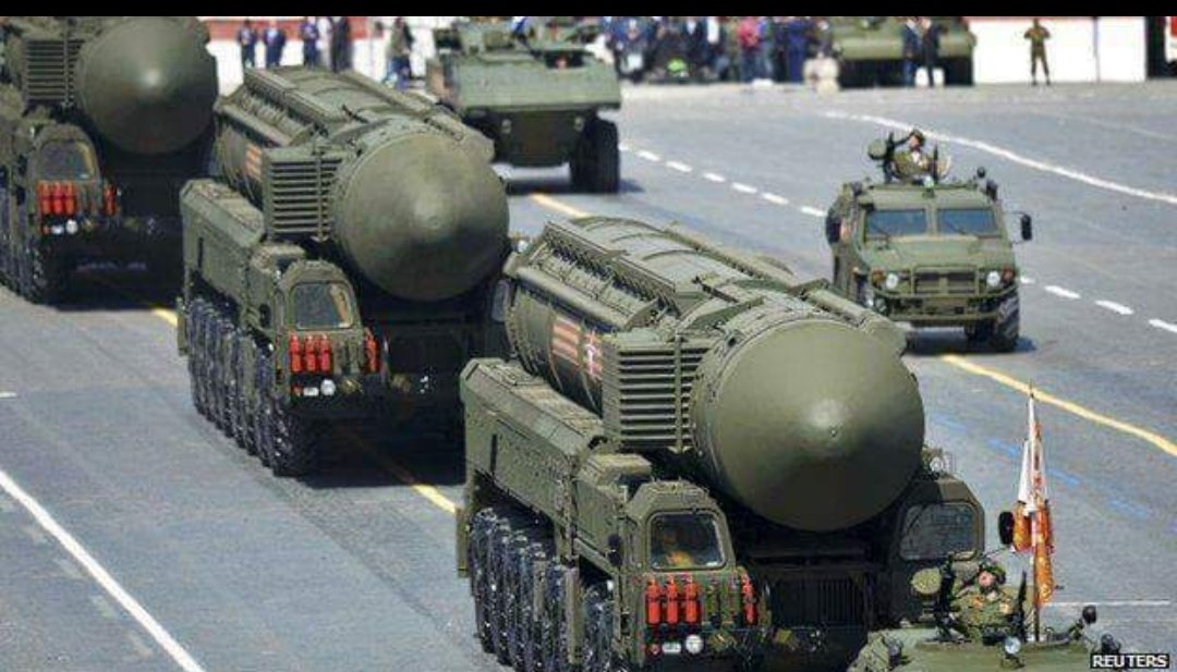 Keep it in your mind that

🇷🇺✌️Rs-28 Sarmat ICBM travels at a speed of MACH 21 
From Russia it will take 
1 min 46 sec to reach Berlin
2 min to attack Paris
2 min 2 sec to destroy UK
18 min to destroy NY State
One single Sarmat ICBM can destroy the size of #France.  551,500 km²
