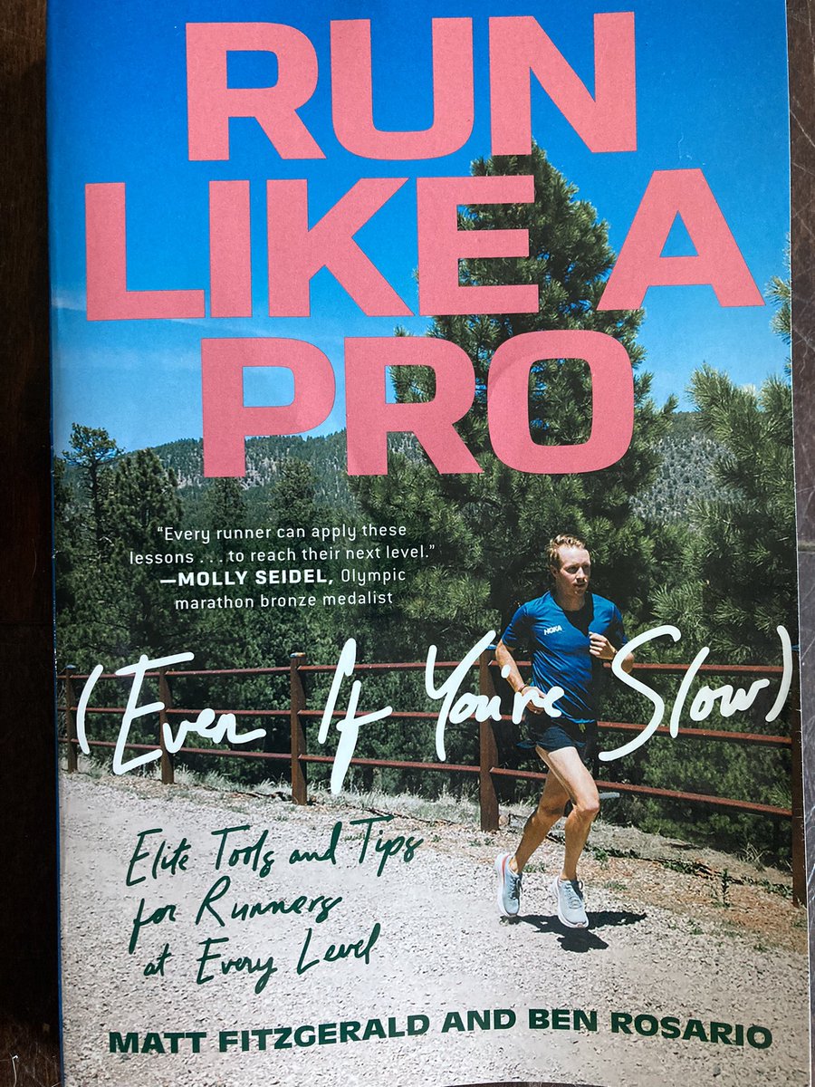 RobRueff's tweet photo. What I’m currently reading as I rehab and when Micah’s not beating me on the snooker table - @mattfitwriter @BenRosario1 #runchat #runlikeapro https://t.co/ARPPkTGCsk