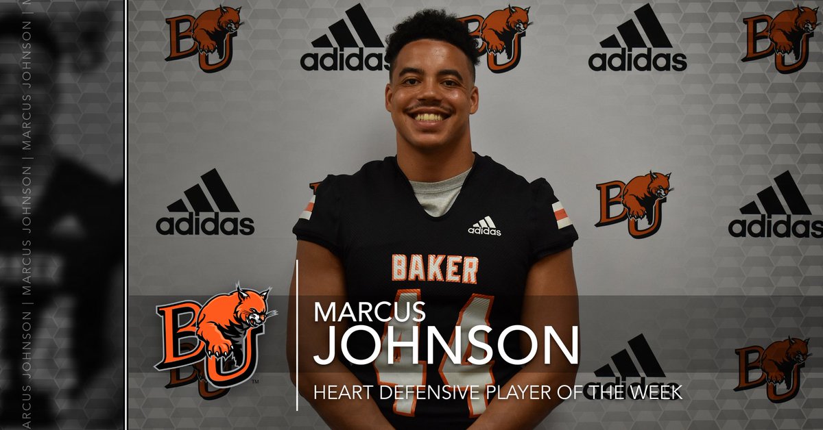 FB: Marcus Johnson Named Heart of America Defensive Player of the Week! #BakerBuildsChampions

bakerwildcats.com/article/4069.p…