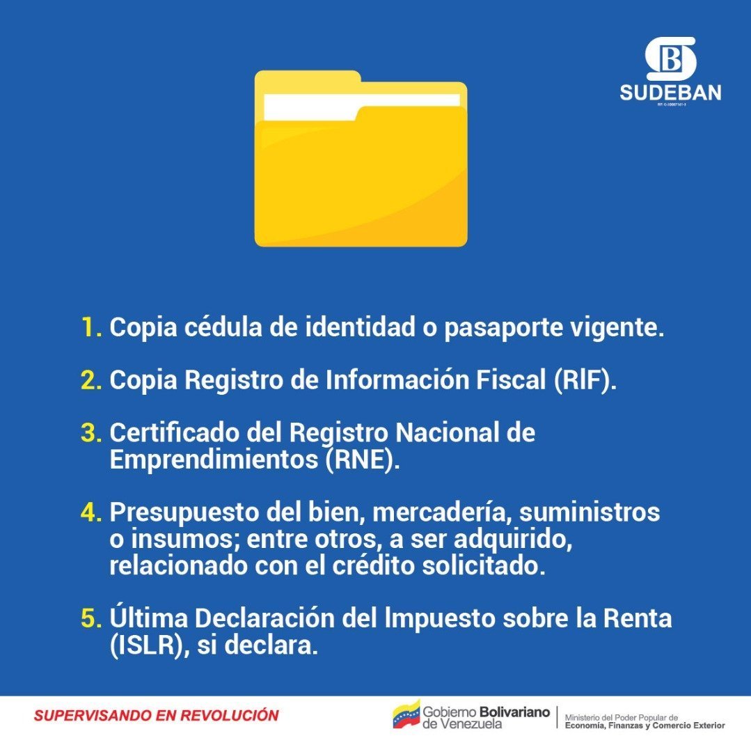 mippci_ven's tweet photo. ✍️ 𝐓𝐨𝐦𝐚 𝐧𝐨𝐭𝐚🇻🇪

Requisitos para el otorgamiento de los financiamientos para el fomento y desarrollo de emprendimientos. 
@SudebanInforma 

#PueblosUnidosPorLaPaz https://t.co/0uxO3bKhz8