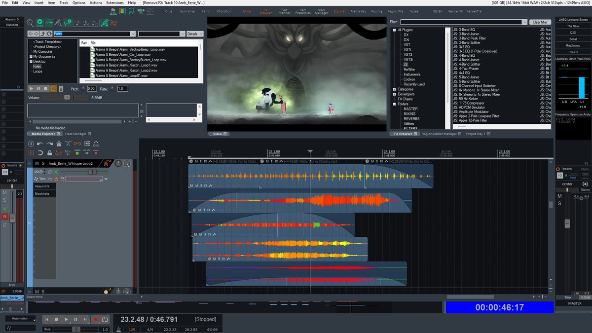 Doing some new soundfx for Astra: fading stars game.
#gamedev #indiegame #indiedev #soundfx #astragame