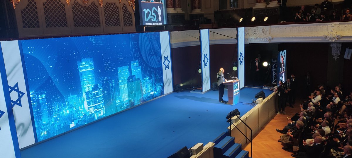ZvikaKlein's tweet photo. .@Isaac_Herzog "I appeal to you all, dear brothers and sisters, with this clear and lofty call: we must reclaim Zionism! This is the mission of our generation."

@Jerusalem_Post https://t.co/UcoavcCbpz