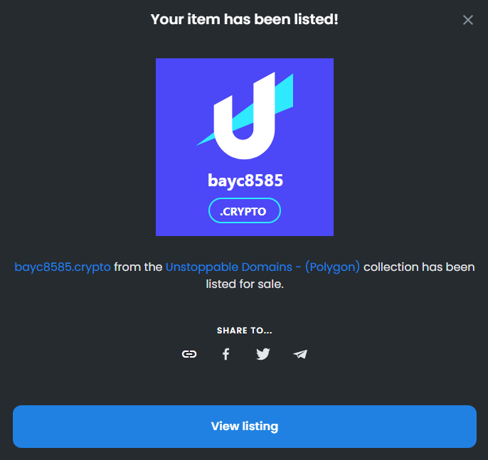 cr4nn0g's tweet photo. Just listed a collection of #BAYC #NFT domains for sale on #opensea. Purchase here: https://t.co/ZB8ciSJgoM to get access to the #Web3 domain. Enables you to use baycXXXX.crypto as your wallet address, domain name, etc.
@cr4nn0g #nftcollectors #Nfts #NFTcollectibles #NFTCommunity https://t.co/uFNDMbXK93