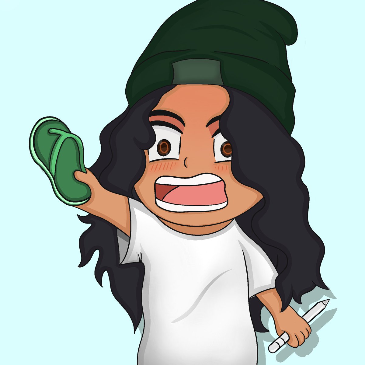 Christian drew me, it’s so cute 🥺