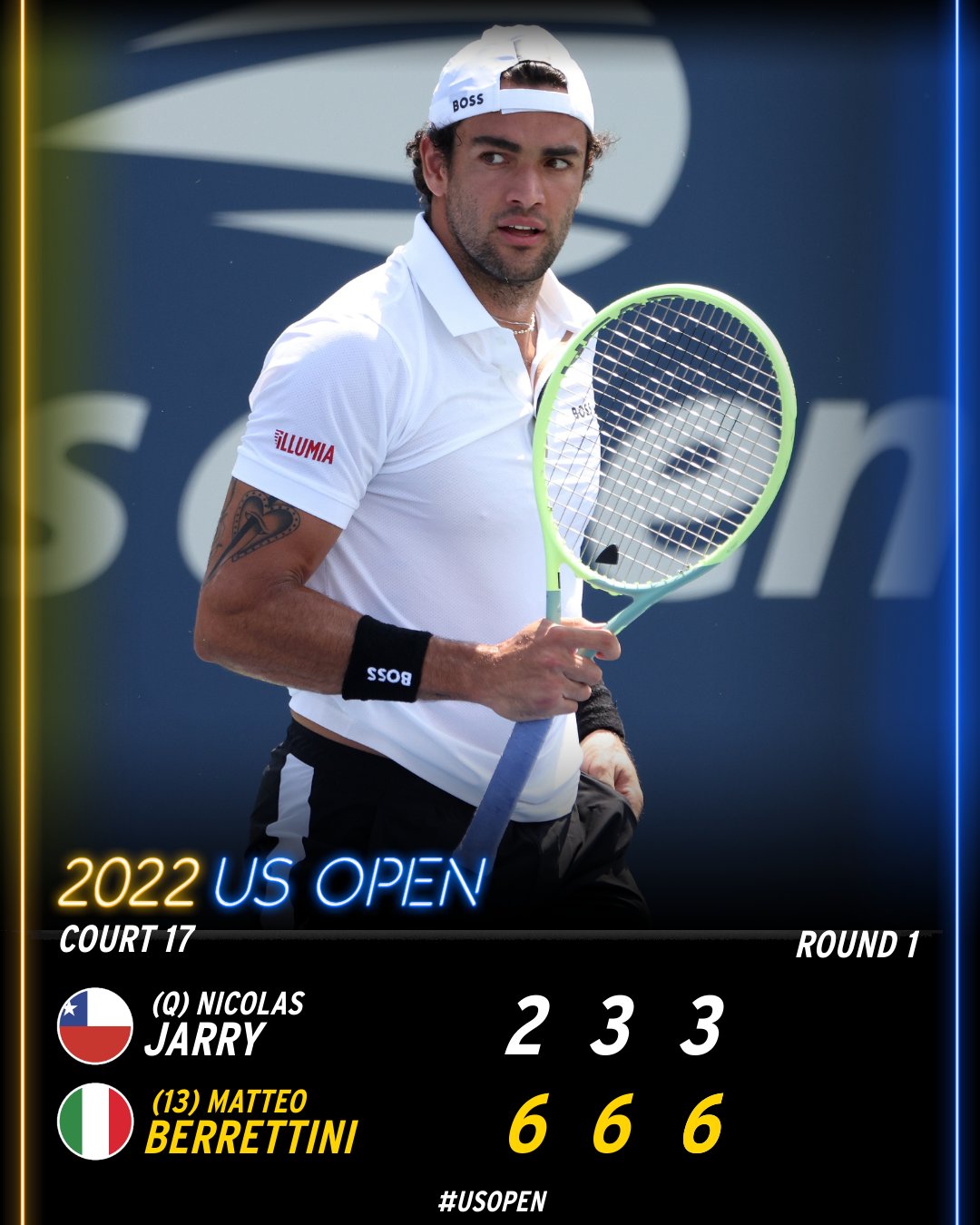 Berrettini us open deals