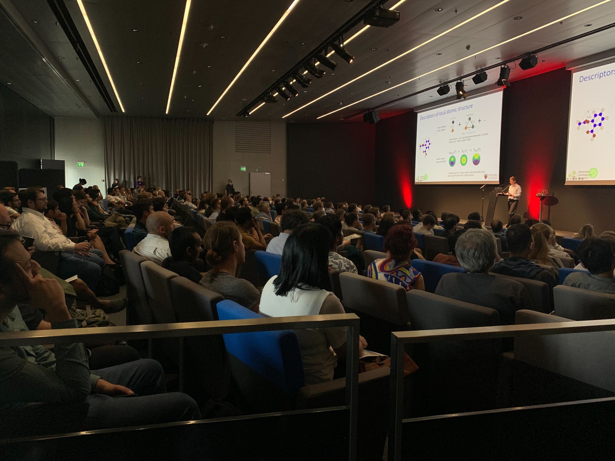 Materials Intelligence Research Harvard on Twitter "Full room Psik