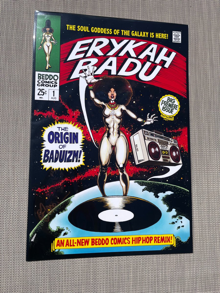 KobeCollects's tweet photo. @fatbellybella reimagined as #SilverSurfer
Hey #veve can we have SS #1 next week? Also when do we get VINYL record players? I need limited edition vinyls to play music in my Vault. Whos gonna be the first to release an #album on veve?
#Erykah x #Marvel x #Beddo #VeVeCommunity https://t.co/NyeRuPqWLh