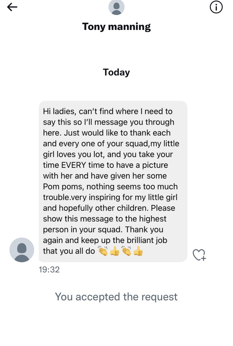 Just received this message how cute😊 so glad we are inspiring the young girls <a href="/Giantsrl/">Huddersfield Giants 🐮🔔</a> <a href="/LisaDarwinHGCT/">Lisa  Darwin</a> <a href="/thezonehud/">The Zone</a> <a href="/hudd_giants/">Hudd Giants</a> <a href="/giantsrlfans/">A Huddersfield Giant</a>