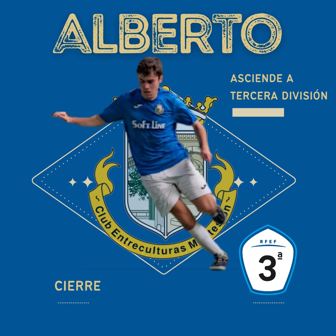 EntreMontesion's tweet photo. 🔵🖌 |ASCENSO CATEGORÍA NACIONAL SENIOR|⬇

@alberto104_ Es otro producto de la cantera; pasó por la categoría nacional de División de Honor donde desarrolló su mayor labor como jugador del club. Jugador rápido, fuerte y listo dentro de la cancha. https://t.co/OJ1qZv6AEn