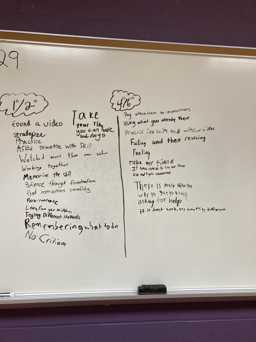 HppyftHms's tweet photo. My 7th graders did a great job learning new skills (not related to math) such as making origami, training their pet &amp; so much more! They reflected on the process &amp; made connections of what it takes to learn something new can also be applied to learning in school! @LkwdHarding https://t.co/PR7qZ9J7Cq