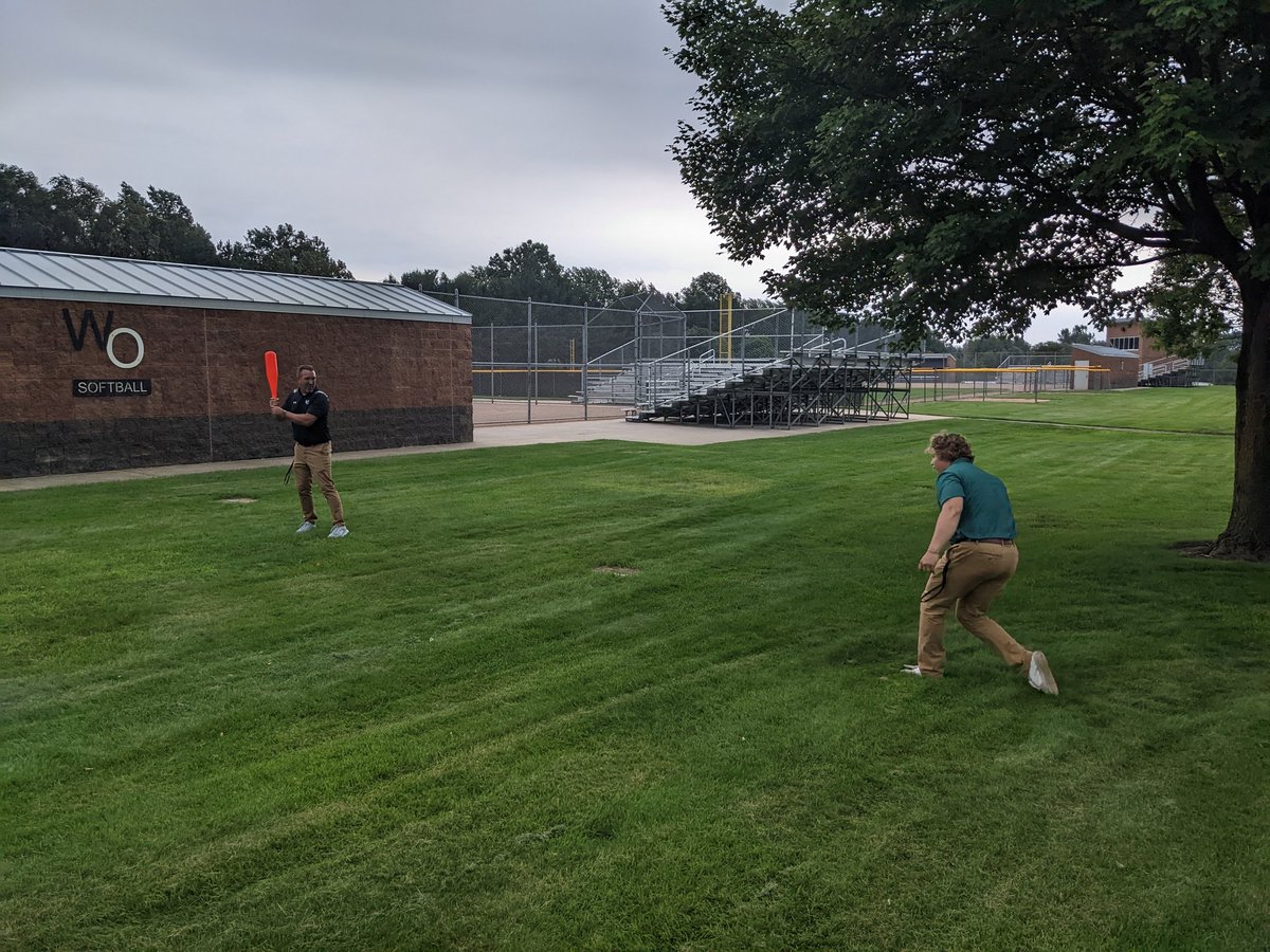 Batter up! #TeamName #GoWO #TeacherPD #WOHS