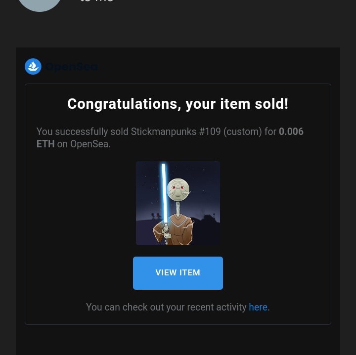 PRIVATE LIST 🔥

This #109 (Custom) has been sold by <a href="/Strumento13/">Strumento</a> 🥰✨, Thankyou very much kindly😁, wish you can be more success!
Go follow <a href="/Strumento13/">Strumento</a> guys❤️
Waiting for the next purchase :D

GO STICK!!

#NFTs #NFTdrops #NFTCommunity #nftcollectors