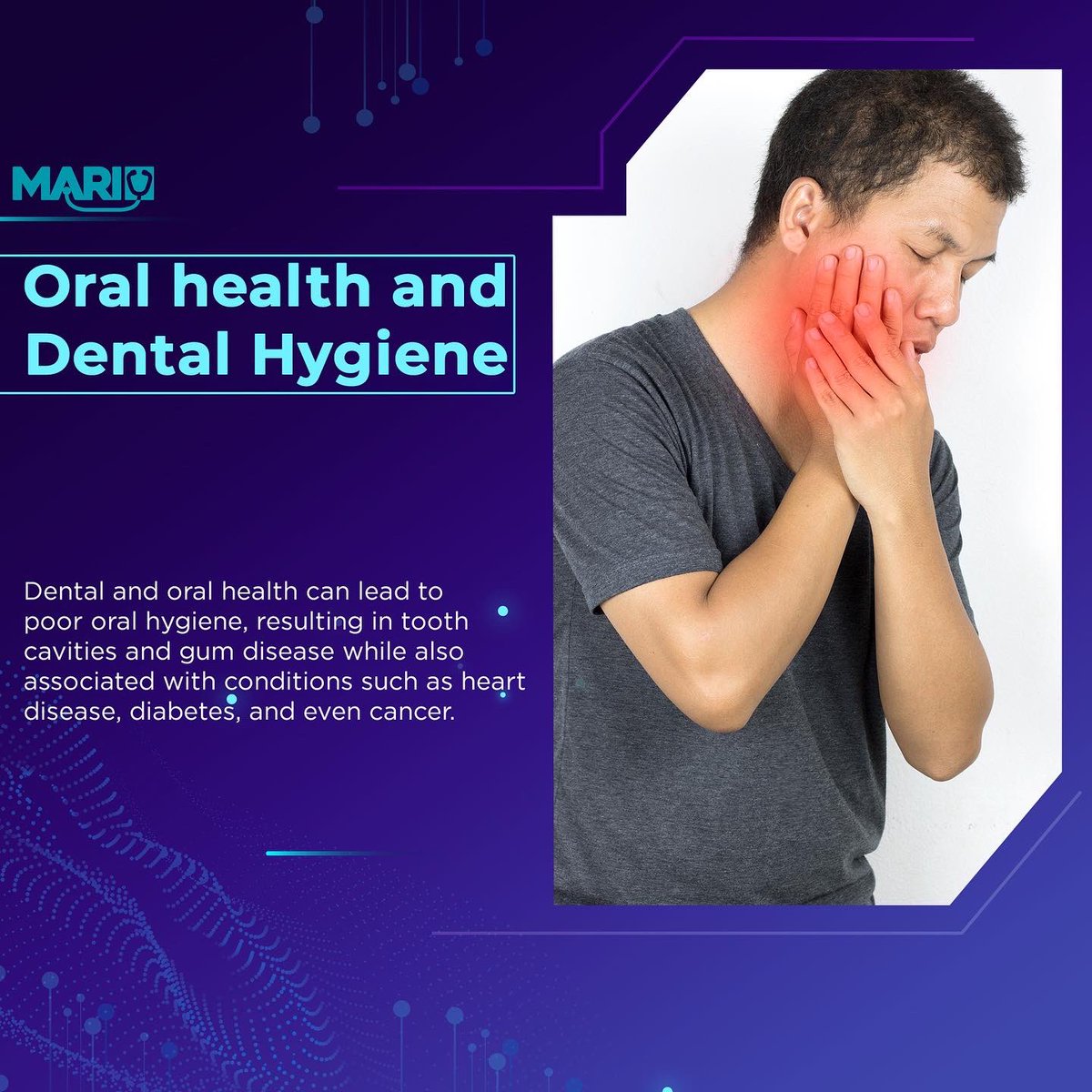 mari_research's tweet photo. The Cause of Mouth cancer
When either on the lips or any other area in the mouth, cancerous cells start to grow rapidly and bring mutations in the DNA. #MARI #mouthcancer #lifestyle #misdiagnosis #healthcare https://t.co/WCQVcETnOt