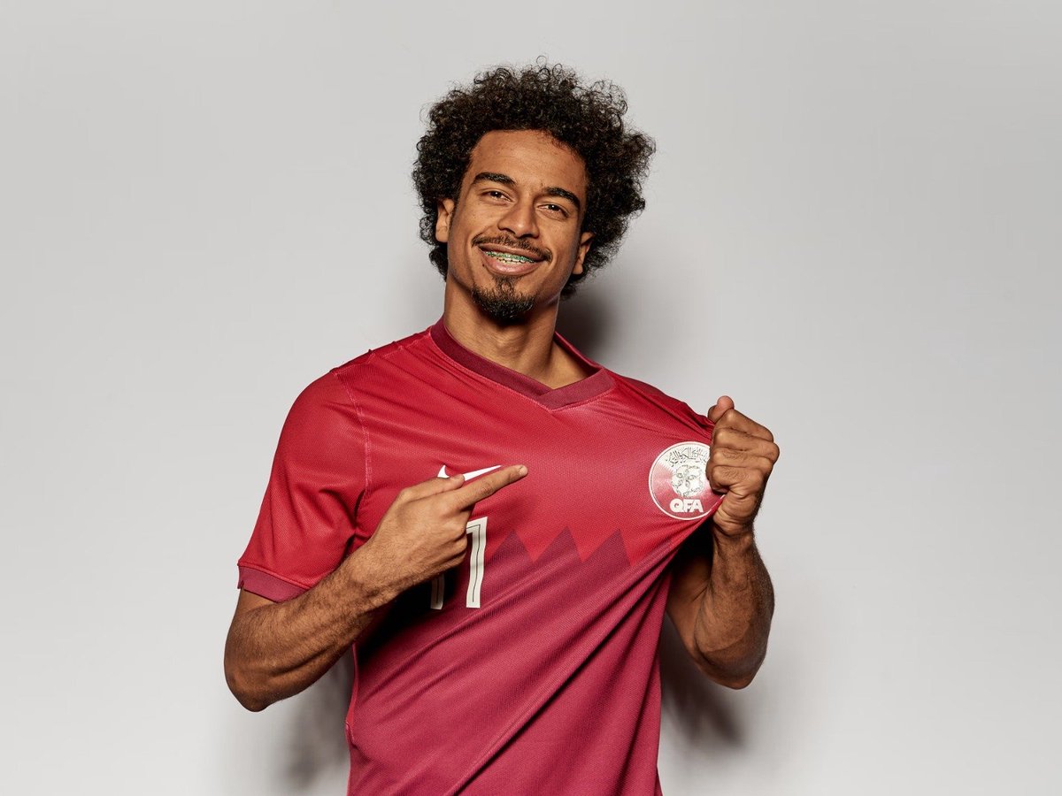 QNAEnglish's tweet photo. FIFA Highlights 5 Indispensable Players in Qatar National Team.  #QNA #FIFAWorldCup #Qatar2022
#World_Cup_2022 
https://t.co/X30WuuU13X
https://t.co/W5MKyMjbpl https://t.co/4cW6w44xkv