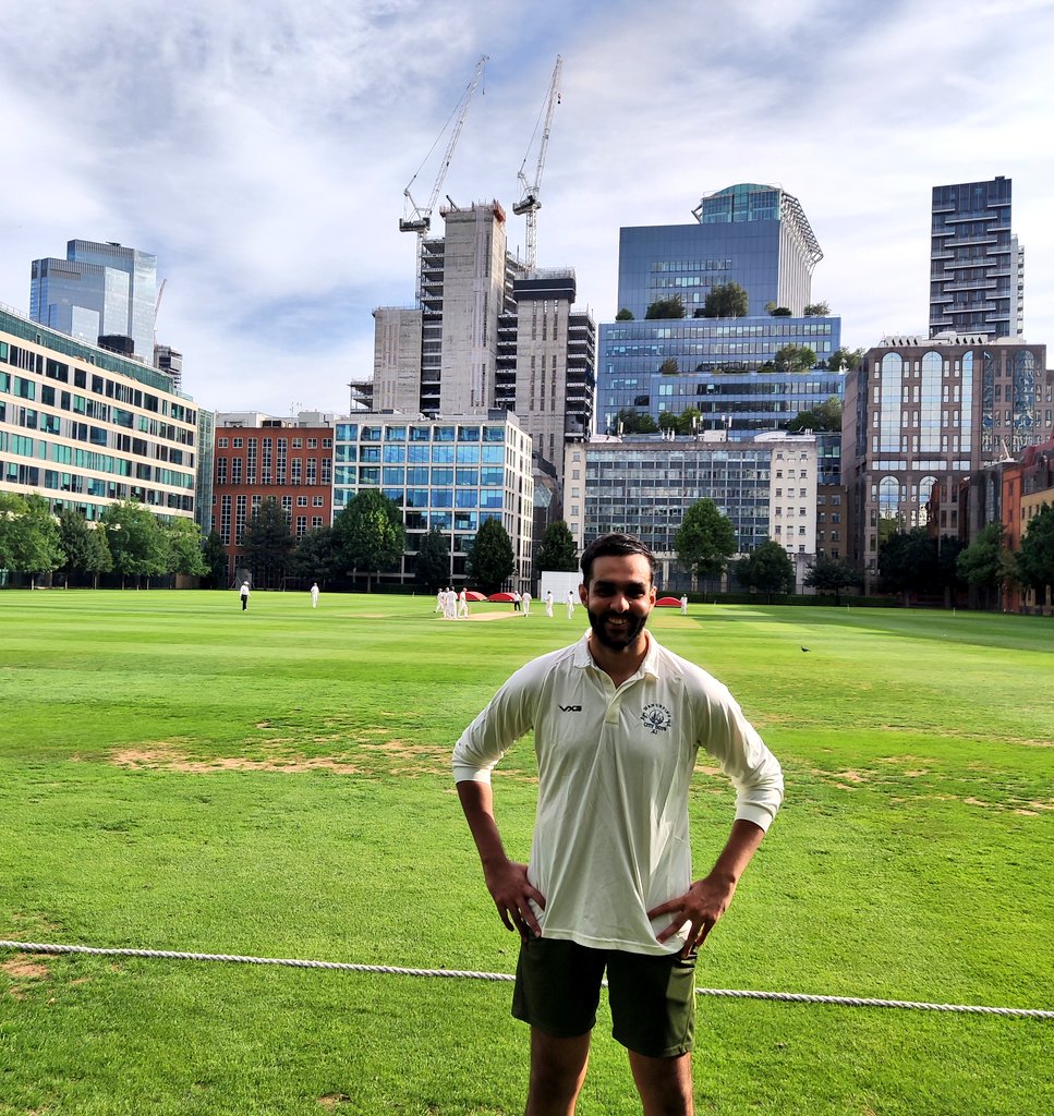 supern15h's tweet photo. Good day with @HACCricket seeing my bestie @SurajSrikumar making his debut 👌 https://t.co/0cnXhu60J5