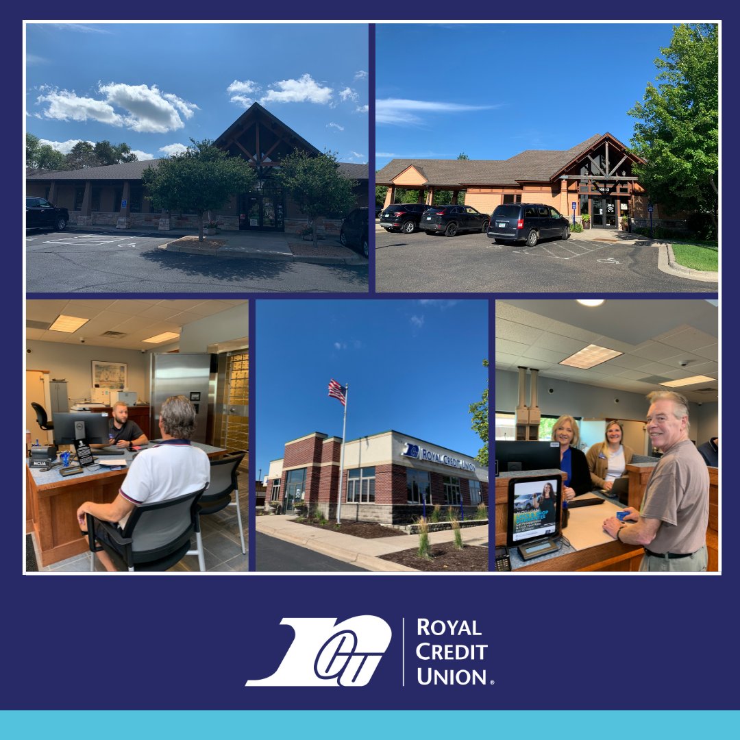 Royal_CU's tweet photo. Thank you to everyone who stopped to visit our new Hugo, Stillwater, White Bear Lake and Lake Area Mortgage offices today! We are excited to serve our Members and make a positive impact in these communities. To read more about the opening, please visit https://t.co/XZ84SGeUf6 https://t.co/qvwauqDH9I