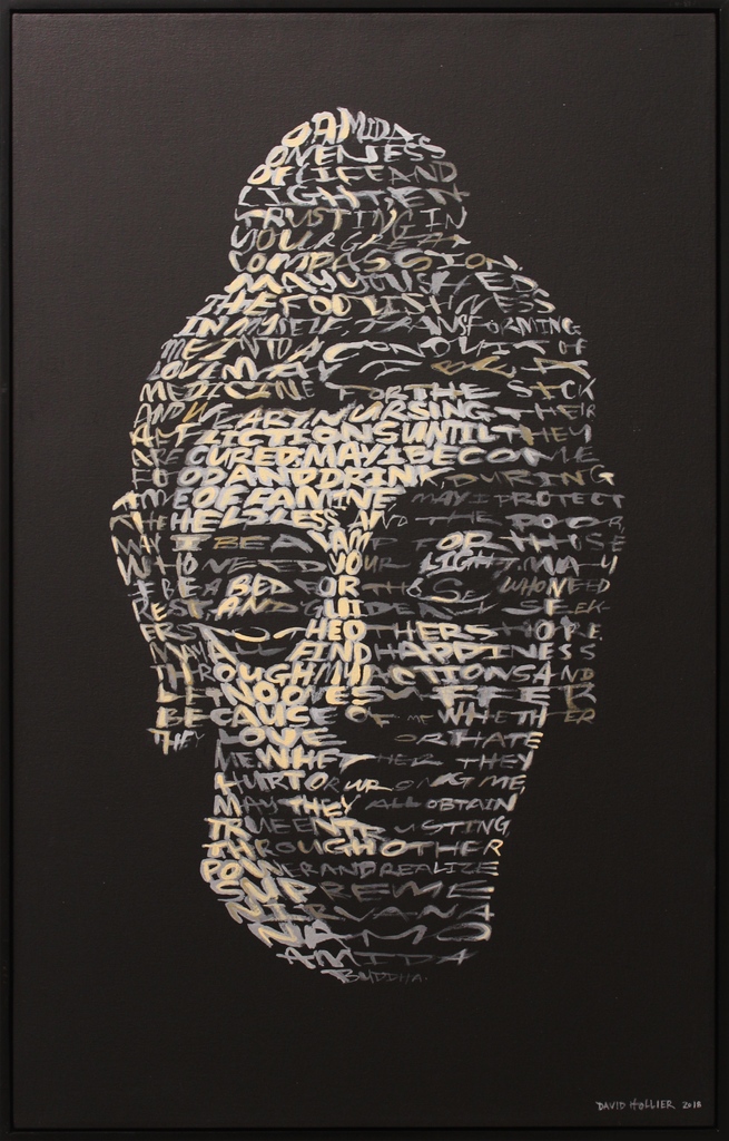 gefengallery's tweet photo. Buddha by David Hollier
Text: Metta Karuna Prayer
____________

Inquires: contact info@gefengallery.com

#gefengallery #contemporaryart #artist #artgallery #artcollector #artforsale #fineart #sanfrancisco #davidhollier #wordart #portrait #gefen #buddha #mettakaruna https://t.co/elqZvwATVV