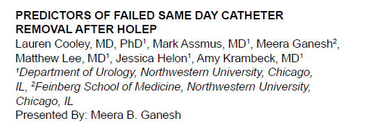NM Urology (@nm_urology) on Twitter photo Ten minutes away from hearing about Predictors of Failed Same Day Catheter Removal After HOLEP presented by Meera Ganesh. #AUA <a href="/MeeraGanesh9/">Meera Ganesh</a> <a href="/LaurenCooleyUro/">Lauren Folgosa Cooley MD, PhD</a> <a href="/AssmusMark/">Mark Assmus</a> <a href="/MSLee_MD/">Matthew Lee</a> <a href="/amy_krambeck/">Amy Krambeck</a> <a href="/NUFeinbergMed/">Northwestern Feinberg School of Medicine</a> <a href="/McGawGME/">McGaw Medical Center of Northwestern University</a> <a href="/AmerUrological/">Amer. Urol. Assn.</a> Ten minutes away from hearing about Predictors of Failed Same Day Catheter Removal After HOLEP presented by Meera Ganesh. #AUA <a href="/MeeraGanesh9/">Meera Ganesh</a> <a href="/LaurenCooleyUro/">Lauren Folgosa Cooley MD, PhD</a> <a href="/AssmusMark/">Mark Assmus</a> <a href="/MSLee_MD/">Matthew Lee</a> <a href="/amy_krambeck/">Amy Krambeck</a> <a href="/NUFeinbergMed/">Northwestern Feinberg School of Medicine</a> <a href="/McGawGME/">McGaw Medical Center of Northwestern University</a> <a href="/AmerUrological/">Amer. Urol. Assn.</a>